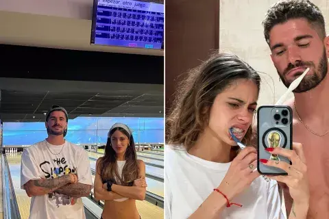 Algunas de las fotos que compartió el jugador en su cuenta de Instagram. Algunas de las fotos que compartió el jugador en su cuenta de Instagram.