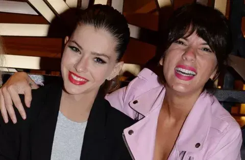 La China Suárez y Gime Accardi cuando eran amigas. La China Suárez y Gime Accardi cuando eran amigas.