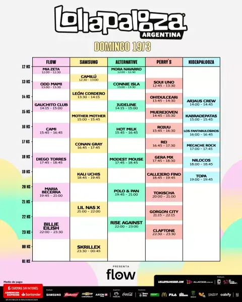 Domingo 19. Domingo 19.