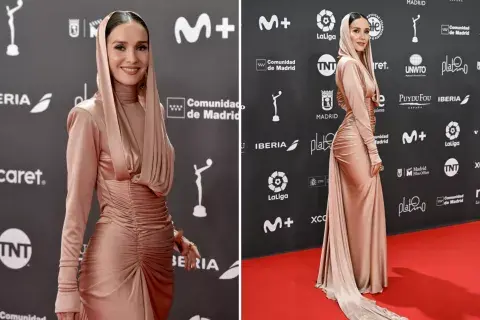 Natalia Oreiro contó que diseñó su propio vestido para los Premios Platino. Natalia Oreiro contó que diseñó su propio vestido para los Premios Platino.