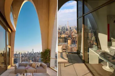 Algunas de las fotos de la terrazas del penthouse.
