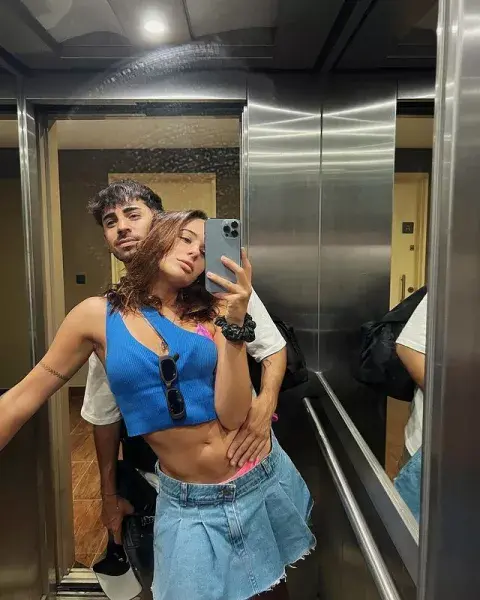 Flor Jazmín y Agus Franzoni. Flor Jazmín y Agus Franzoni.