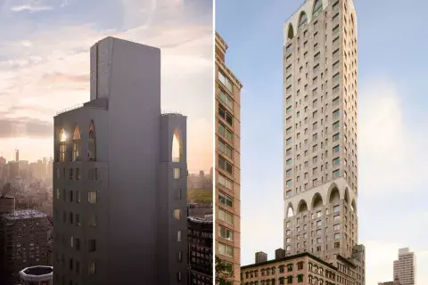 El edificio está en 180 East 88th Street, en el distrito de Carnegie Hill.