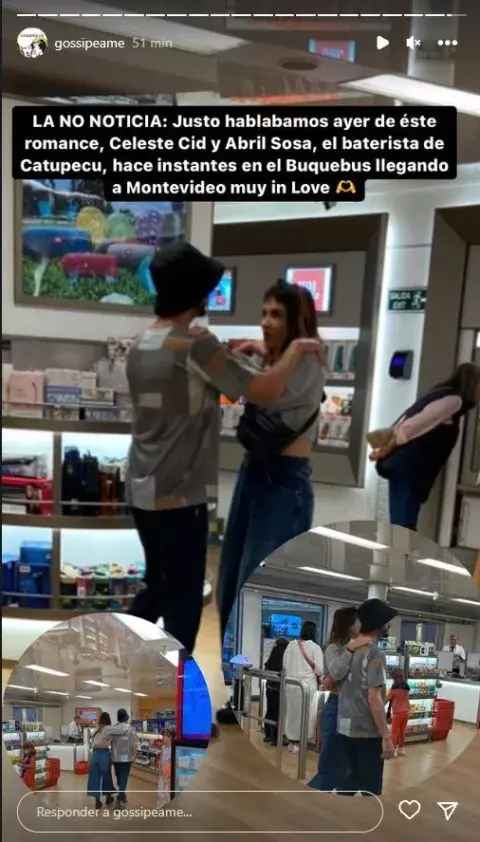Celeste Cid fue fotografiada junto a su nuevo amor. Celeste Cid fue fotografiada junto a su nuevo amor.
