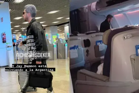 Jey Mammon volvió a la Argentina. Jey Mammon volvió a la Argentina.