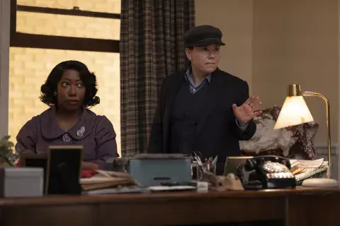 Alex Borstein es la gran coprotagonista de The Marvelous Mrs. Maisel. Alex Borstein es la gran coprotagonista de The Marvelous Mrs. Maisel.