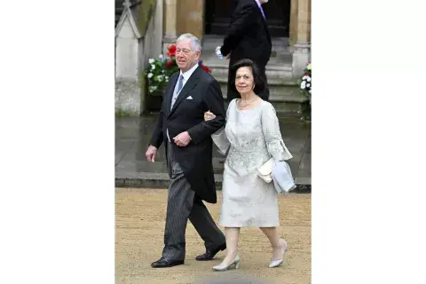 Los príncipes Alejandro y Katherine de Serbia. Los príncipes Alejandro y Katherine de Serbia.