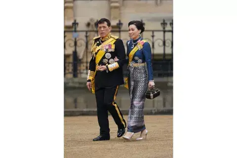 Los reyes de Tailandia, Maha Vajiralongkorn y Suthida. Los reyes de Tailandia, Maha Vajiralongkorn y Suthida.