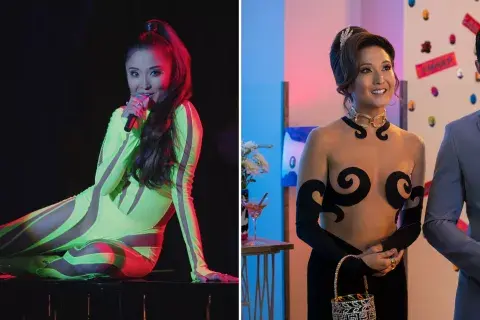 Dos impactantes looks de Ashley Park como Mindy en Emily in Paris Dos impactantes looks de Ashley Park como Mindy en Emily in Paris