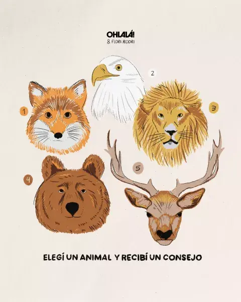 Elegí un animal y recibí un consejo. Elegí un animal y recibí un consejo.