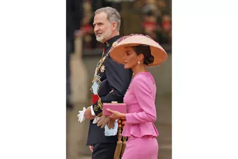 Los reyes Felipe y Letizia de España. Los reyes Felipe y Letizia de España.