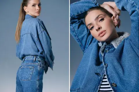El tomboy también se lleva súper bien con el denim, una de las telas tendenica de este año. El tomboy también se lleva súper bien con el denim, una de las telas tendenica de este año.