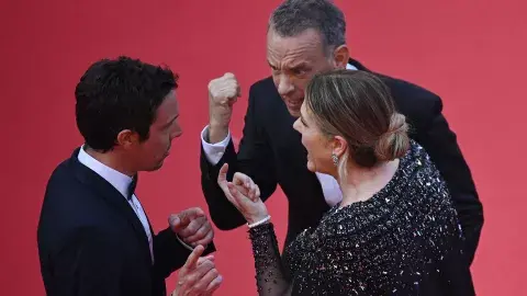 Tom Hanks y Rita Wilson ¿discutieron con un organizador? Tom Hanks y Rita Wilson ¿discutieron con un organizador?