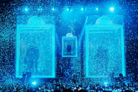 Con una puesta en escena increíble, el show tiene muchísima producción detrás. Con una puesta en escena increíble, el show tiene muchísima producción detrás.