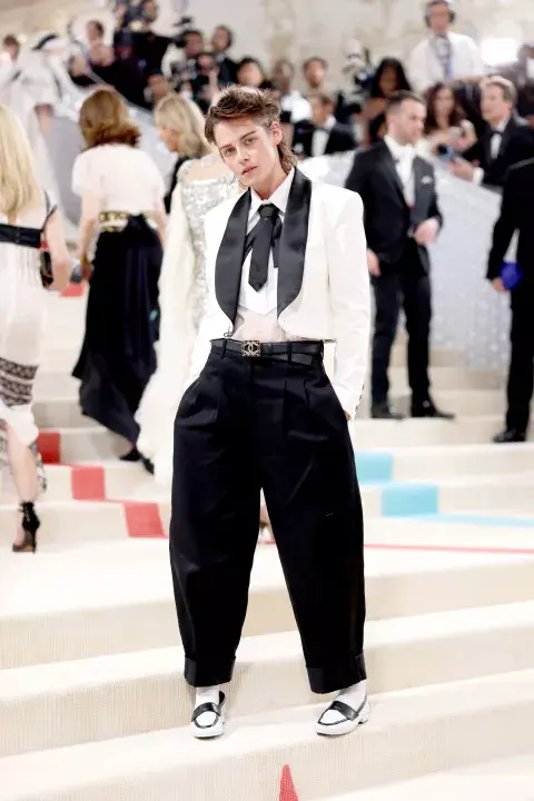 La actriz eligió un diseño de Chanel. La actriz eligió un diseño de Chanel.