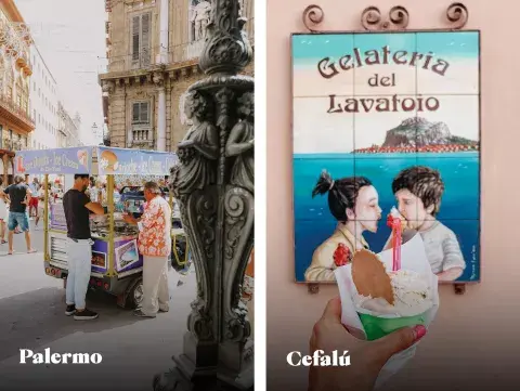 Paradas 1 y 2: Palermo y Cefalú