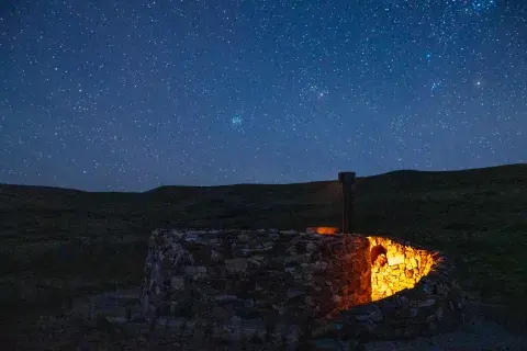 El cielo de cada noche, a unos pocos kilómetros de la ruta 40 El cielo de cada noche, a unos pocos kilómetros de la ruta 40