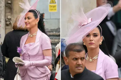 Katy Perry lució un hermoso collar de perlas en homenaje a Vivienne Westwood. Katy Perry lució un hermoso collar de perlas en homenaje a Vivienne Westwood.