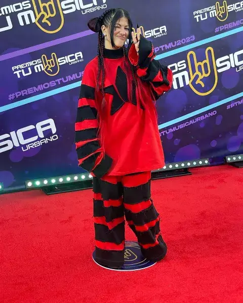La puertoriqueña PaoPao en los Premios Tu Música Urbano 2023. La puertoriqueña PaoPao en los Premios Tu Música Urbano 2023.