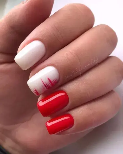 Esta opción nos copó por la idea de dar cierta continuidad entre las uñas. Esta opción nos copó por la idea de dar cierta continuidad entre las uñas.