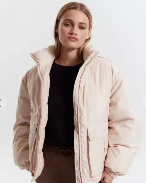 Campera de textura afelpada Campera de textura afelpada