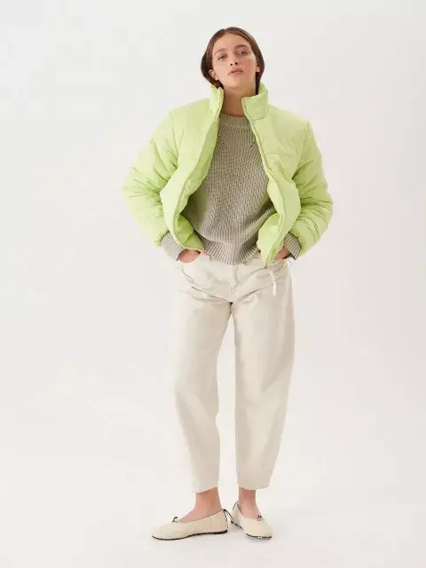 Campera puffer de calce amplio Campera puffer de calce amplio