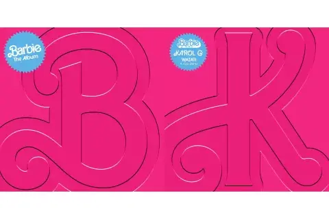 La portada del disco de Barbie. La portada del disco de Barbie.
