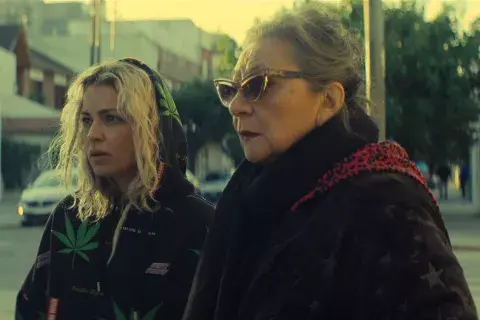 Dolores Fonzi y Rita Cortese en Blondi. Dolores Fonzi y Rita Cortese en Blondi.