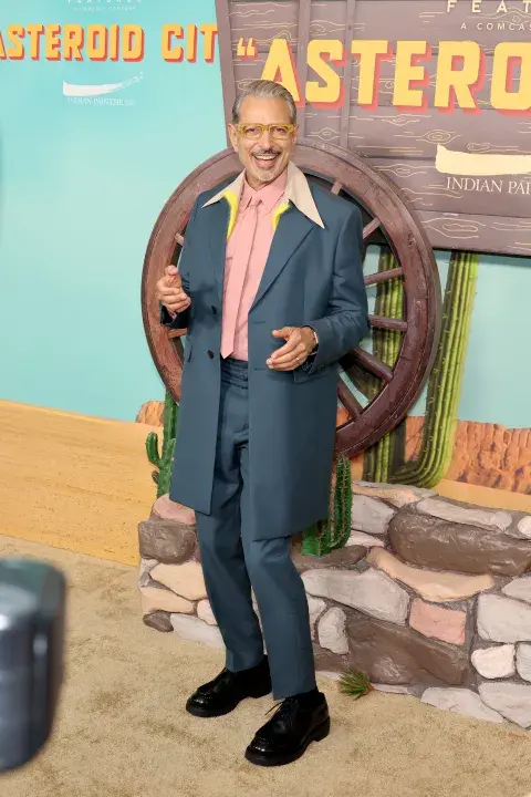 Jeff Goldblum siempre derrochando estilo. Jeff Goldblum siempre derrochando estilo.