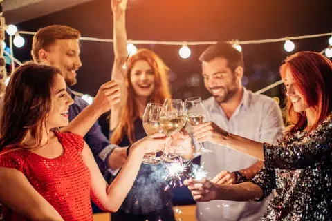Cómo caen las fiestas de fin de año. Cómo caen las fiestas de fin de año.