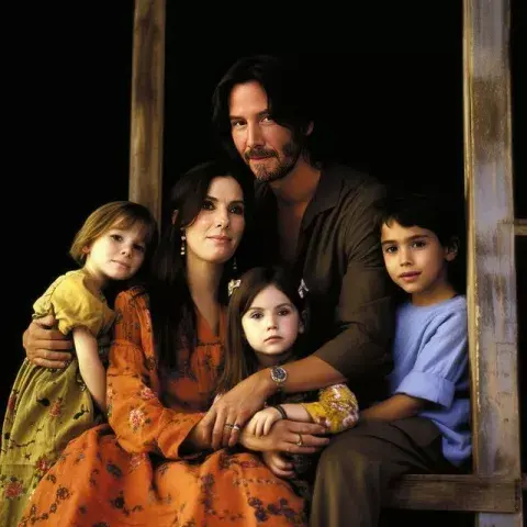 Keanu Reeves y Sandra bullock. Keanu Reeves y Sandra bullock.