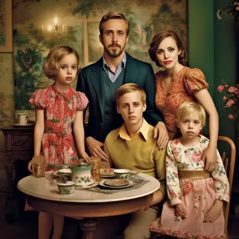 Rachel McAdams y Ryan Gosling. Rachel McAdams y Ryan Gosling.