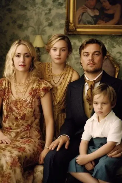 Leonardo Di Caprio y Kate Winslet. Leonardo Di Caprio y Kate Winslet.