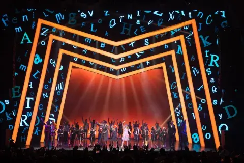 Matilda, el musical en el Teatro Gran Rex.