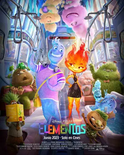 Poster oficial de Elementos. Poster oficial de Elementos.