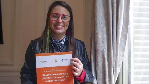 Ayelén Mazzina, la ministra de Mujeres, Géneros y Diversidad. Ayelén Mazzina, la ministra de Mujeres, Géneros y Diversidad.