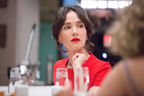 Nati brillando ante la cámara. Nati brillando ante la cámara.