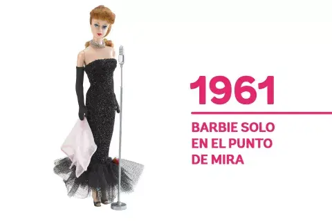 1961. "Barbie Solo en el punto de mira" es considerada como uno de los modelos con más glamour desde la creación de la muñeca a hoy. 1961. "Barbie Solo en el punto de mira" es considerada como uno de los modelos con más glamour desde la creación de la muñeca a hoy.