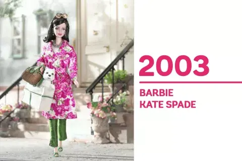 "Kate Spade Barbie" tiene un vestuario con diseños envidiables y accesorios adorables (incluido un perrito). "Kate Spade Barbie" tiene un vestuario con diseños envidiables y accesorios adorables (incluido un perrito).