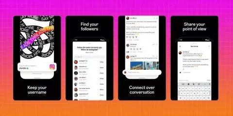 Así luce Threads, nueva red social, "la Twitter de Instagram". Así luce Threads, nueva red social, "la Twitter de Instagram".