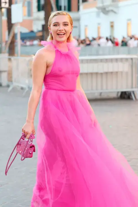 El favoritismo de Florence Pugh por las transparencias.