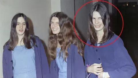 Miembros de la secta Manson, Susan Atkins, Patricia Krenwinkel y Leslie Van Houten, después de recibir la sentencia. Miembros de la secta Manson, Susan Atkins, Patricia Krenwinkel y Leslie Van Houten, después de recibir la sentencia.