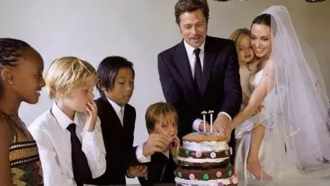 Brad Pitt y Angelina Jolie se casaron en el 2014 Brad Pitt y Angelina Jolie se casaron en el 2014