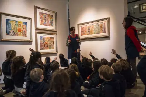 El Museo de Xul Solar tiene diferentes actividades para los más chicos. El Museo de Xul Solar tiene diferentes actividades para los más chicos.