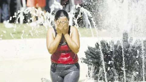 Récord de calor extremo en Irán: 66,7 grados de sensación térmica. Récord de calor extremo en Irán: 66,7 grados de sensación térmica.