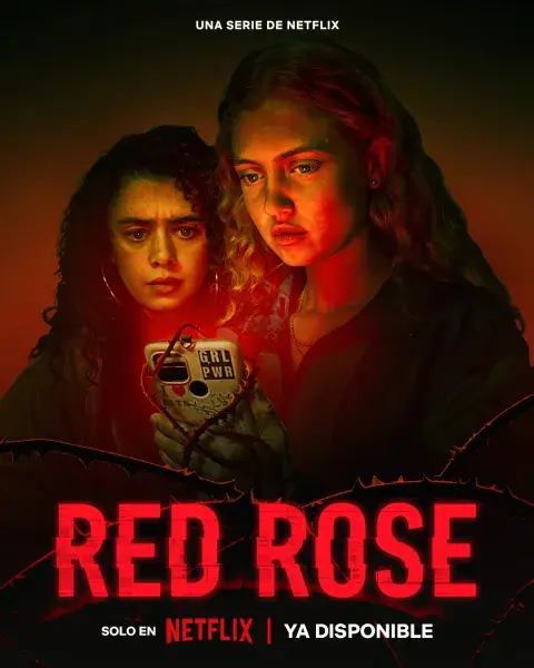 Poster de Red Rose, serie inglesa de Netflix. Poster de Red Rose, serie inglesa de Netflix.