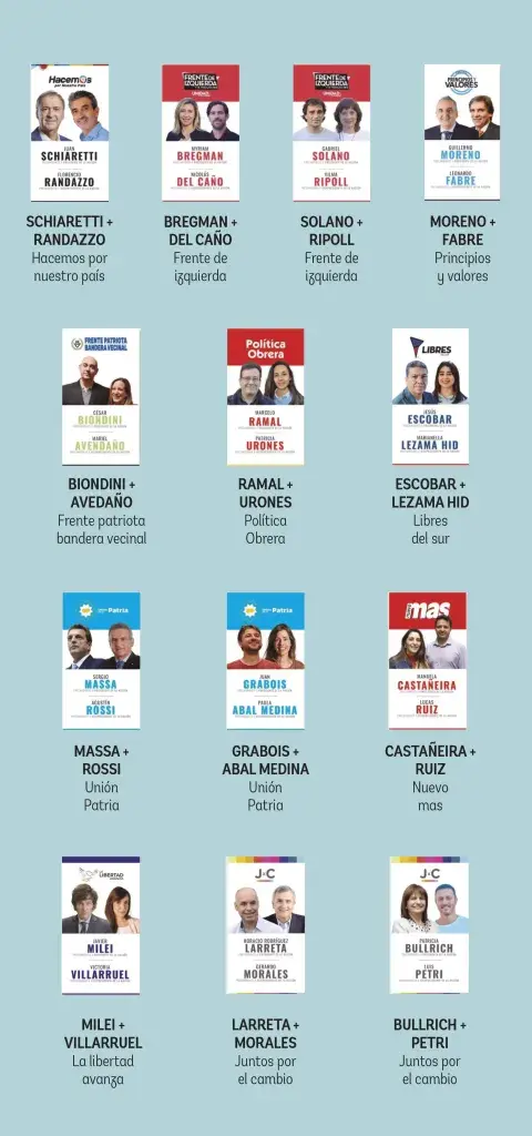 ¿A quién votar? Las opciones para las próximas elecciones. ¿A quién votar? Las opciones para las próximas elecciones.