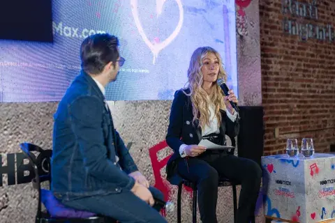 Cris Morena y Felipe Colombo en el lanzamiento de Te Quiero y Me Duele Cris Morena y Felipe Colombo en el lanzamiento de Te Quiero y Me Duele