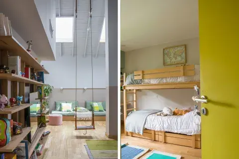 Playroom y cuarto: los dos espacios copados por los más chicos de la casa. Playroom y cuarto: los dos espacios copados por los más chicos de la casa.