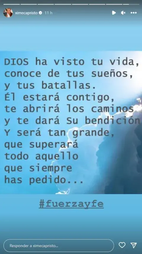 Ximena Capristo compartió un sentido mensaje tras conocer su estado crítico en terapia intensiva. Ximena Capristo compartió un sentido mensaje tras conocer su estado crítico en terapia intensiva.